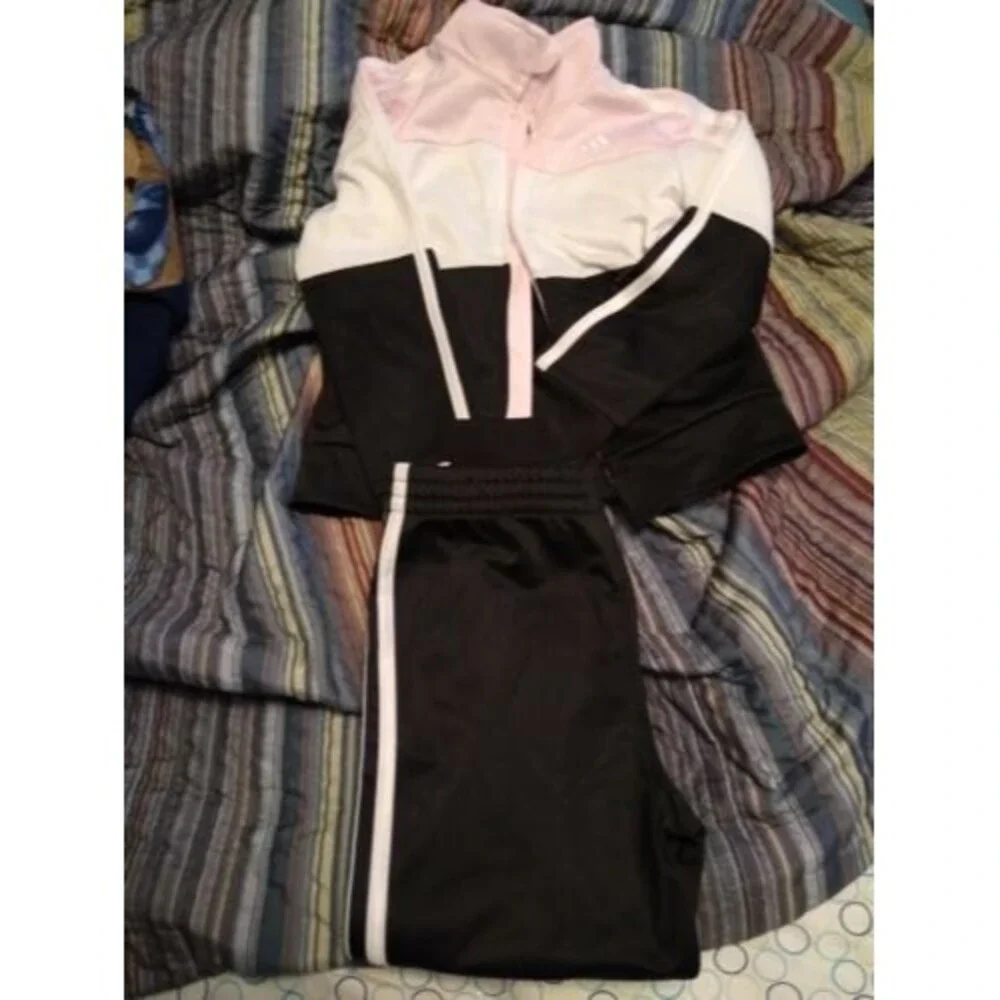 ADIDAS TRACK SUIT/For Girls Size 6 pants and jacket